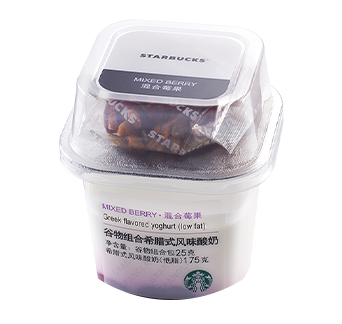 谷物组合希腊式风味酸奶（混合莓果）